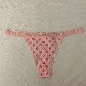 Gilly Hicks Floral Thong